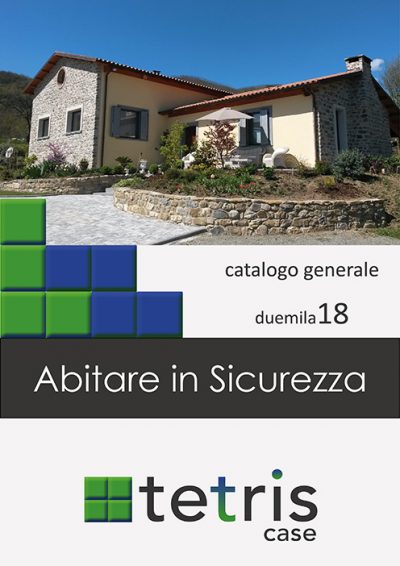 Copertina Catalogo case prefabbricate Tetris Catalogo case prefabbricate Tetris